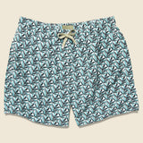 Benibeca - Safari Classic Mid-Length Swim Trunk, SS19 - Benibeca - STAG Provisions - Shorts - Swim