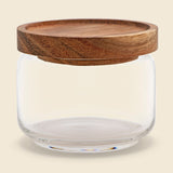 Small Glass & Acacia Canister - Home - STAG Provisions - Home - Kitchen - Storage