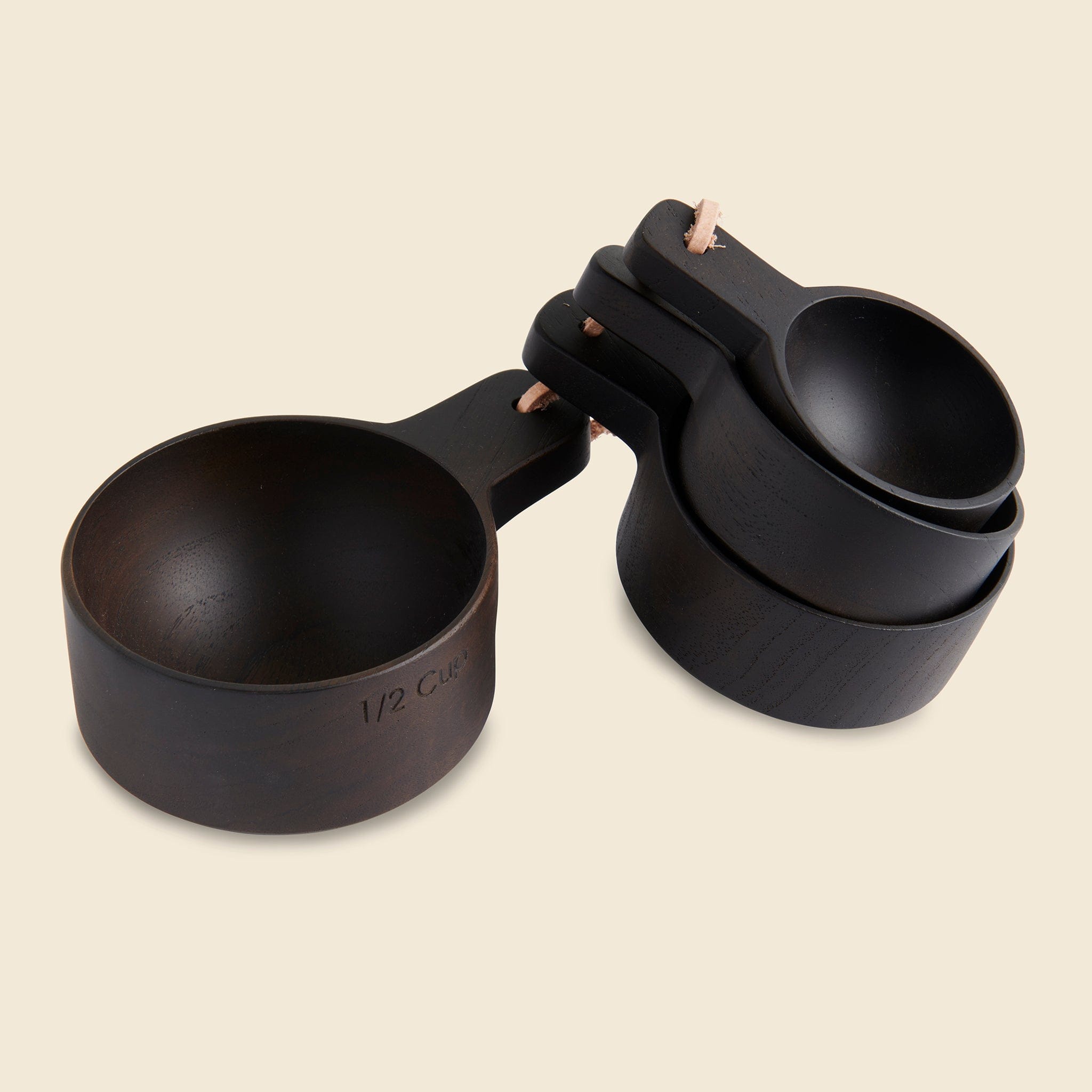 
                          Teak Measuring Cups - Home - STAG Provisions - Home - Kitchen - Cooking
                        