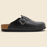 Boston Leather Clog - Amalfi Black - Birkenstock - STAG Provisions - Shoes - Sandals / Flops