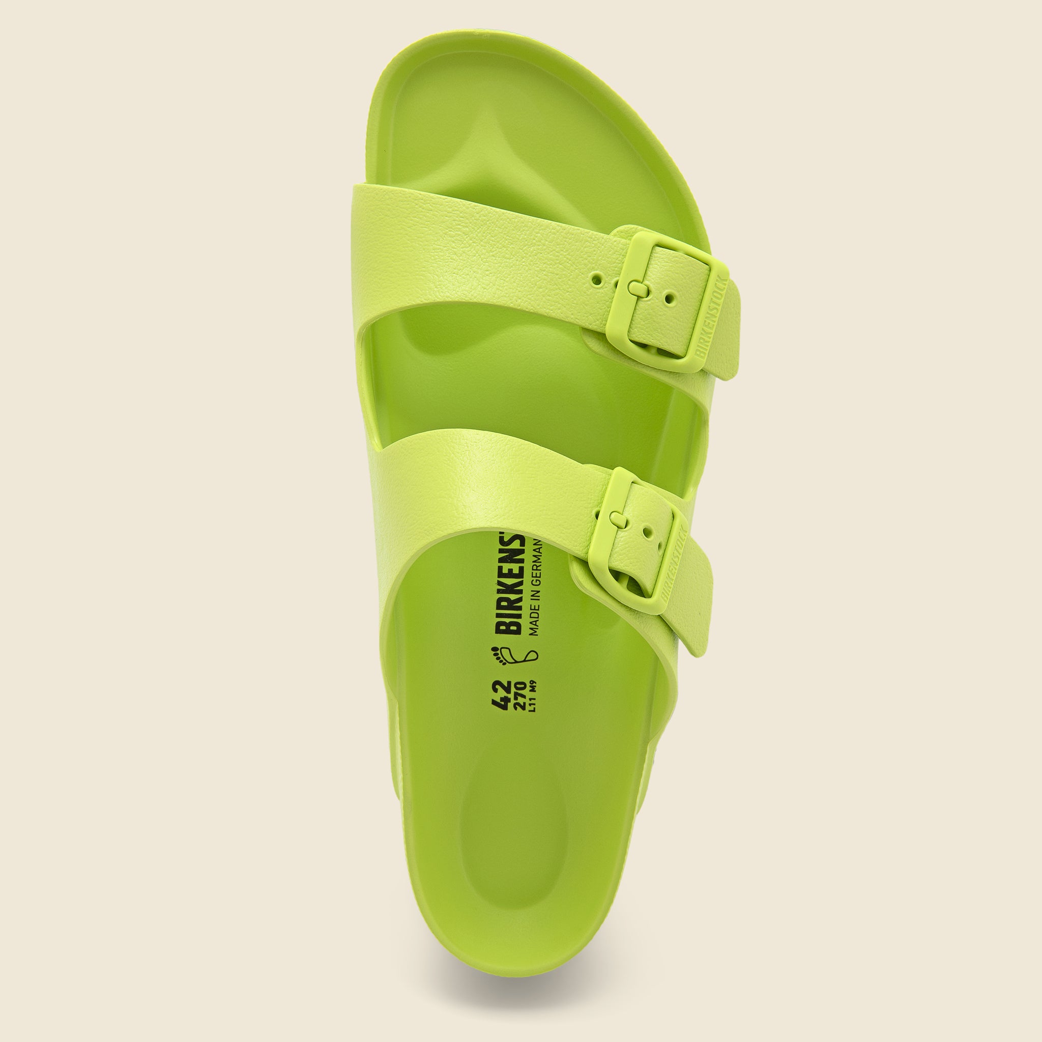 
                          Arizona EVA Sandal - Active Lime - Birkenstock - STAG Provisions - Shoes - Sandals / Flops
                        