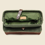 No. 257 Snap Dopp Kit - Olive/Brown - BILLYKIRK - STAG Provisions - Accessories - Bags / Luggage