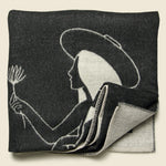 Yoko Reversible Alpaca Throw - Shoji/Black - Blacksaw - STAG Provisions - Gift - Blankets