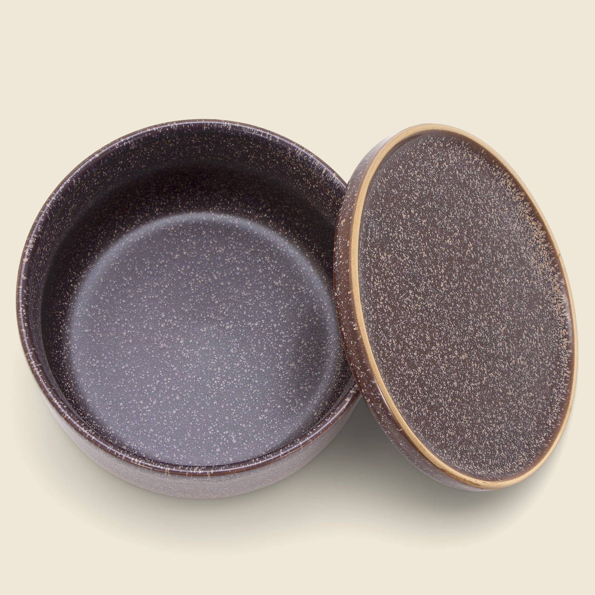 
                          Small Brown Stoneware Canister - Home - STAG Provisions - Home - Kitchen - Storage
                        