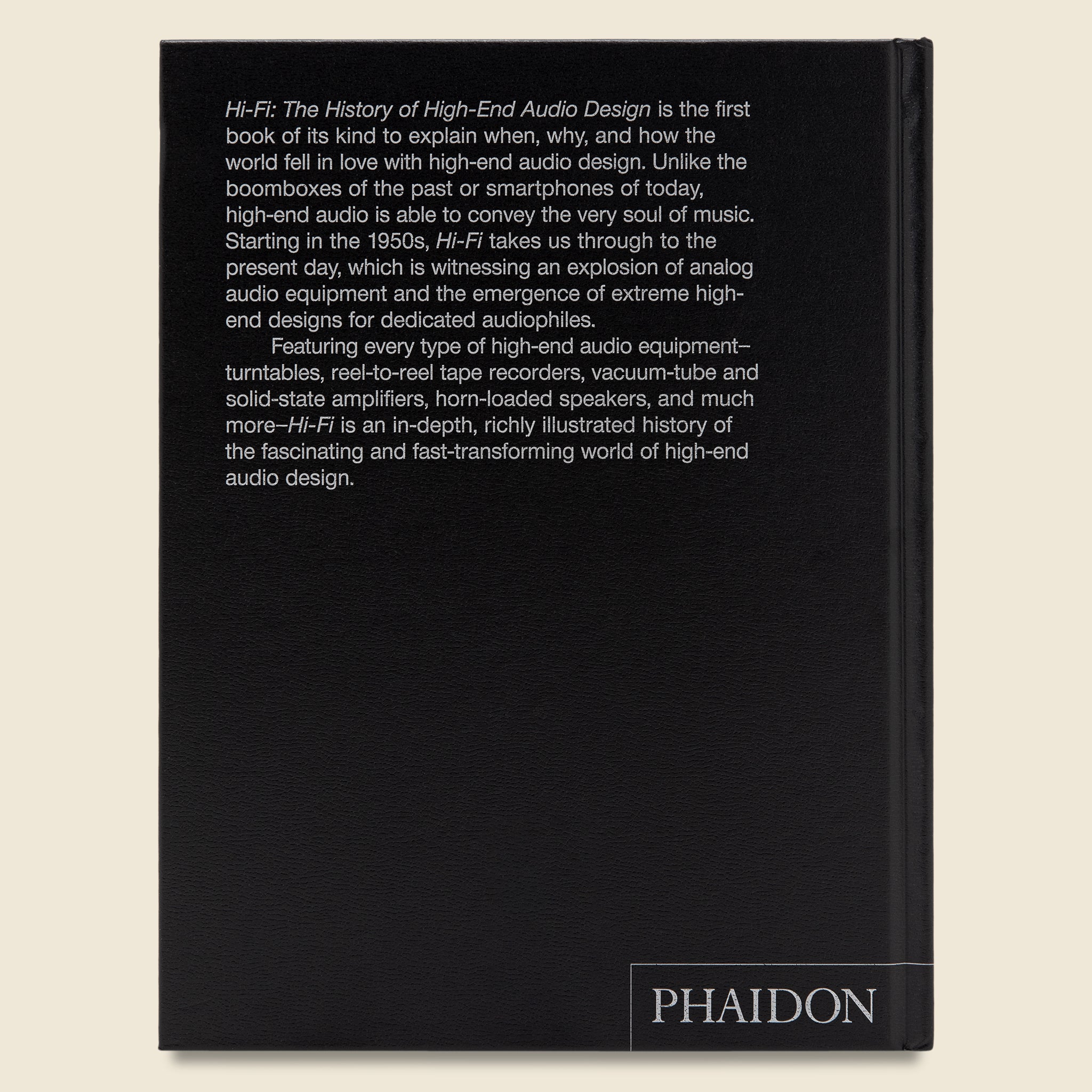 
                          Hi-Fi: The History of High-End Audio Design - Bookstore - STAG Provisions - Home - Library - Book
                        