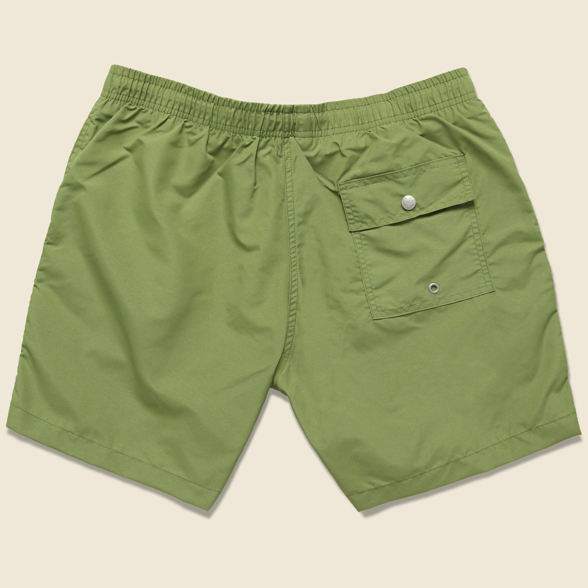 
                          Solid Swim Trunk - Olive - Bather - STAG Provisions - Shorts - Swim
                        