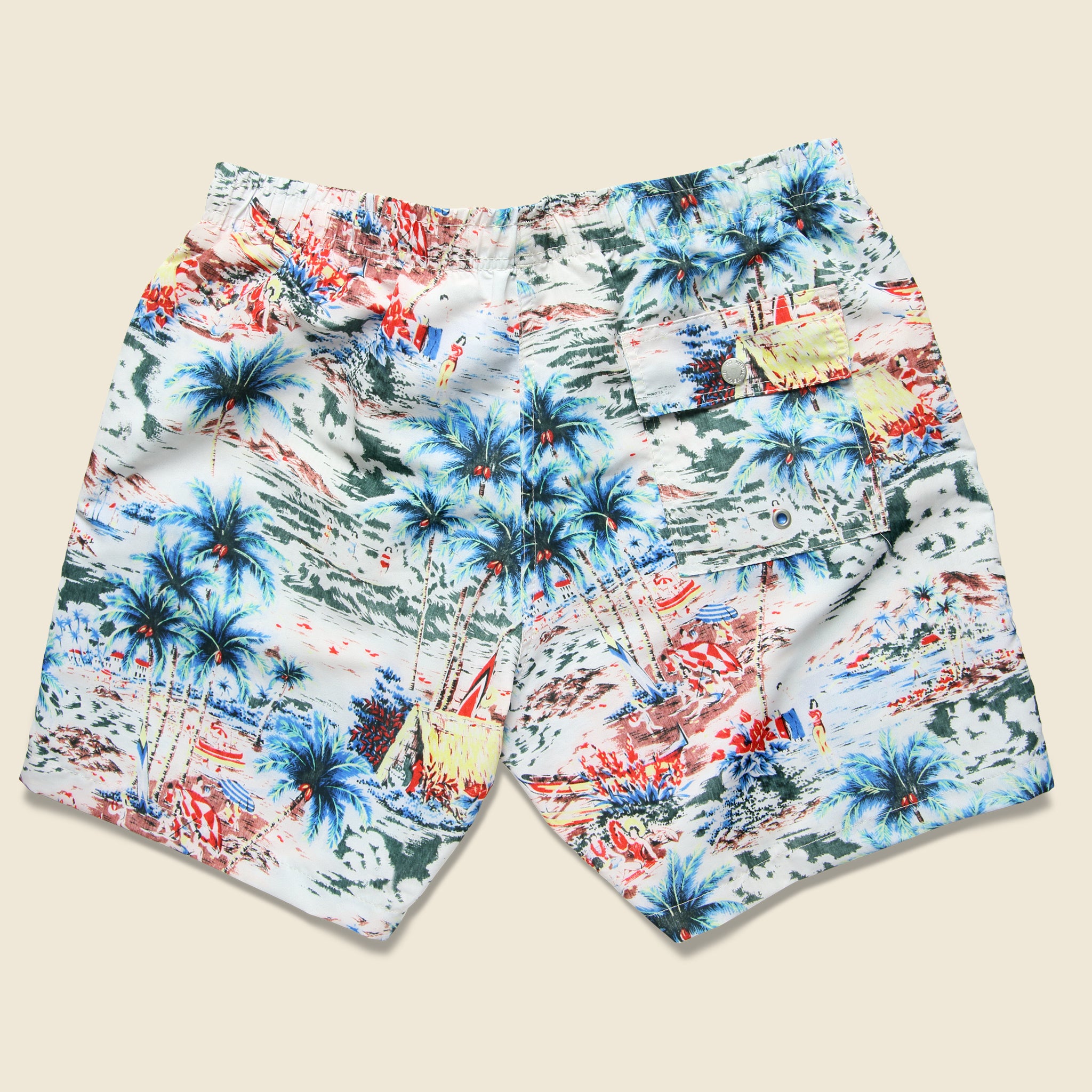 
                          Daytime Hawaii Swim Trunk - Multi - Bather Trunk Co. - STAG Provisions - Shorts - Swim
                        