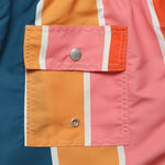 Gradient Stripe Swim Trunk - Multi - Bather - STAG Provisions - Shorts - Swim