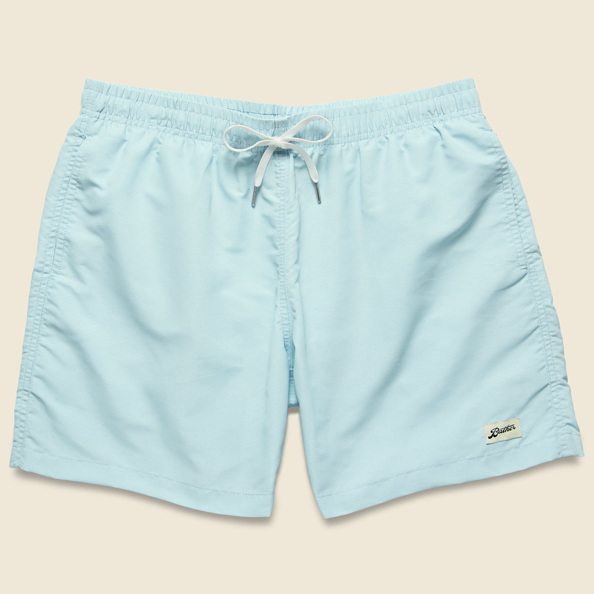 Solid Swim Trunk - Baby Blue - Bather - STAG Provisions - Shorts - Swim