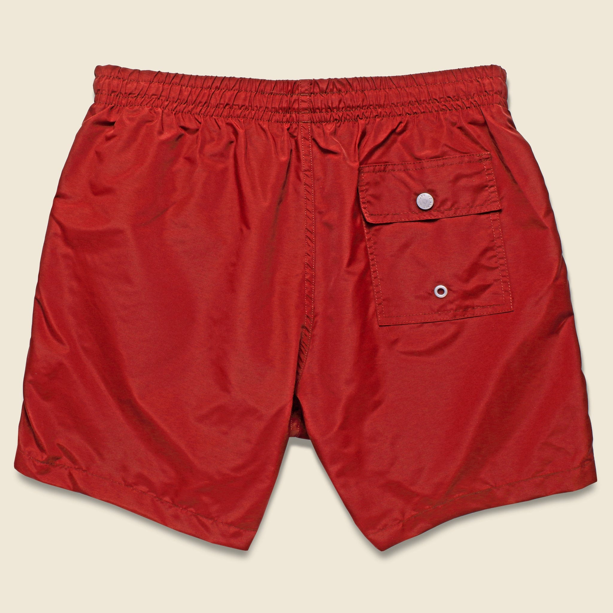 
                          Solid Swim Trunk - Red - Bather - STAG Provisions - Shorts - Swim
                        