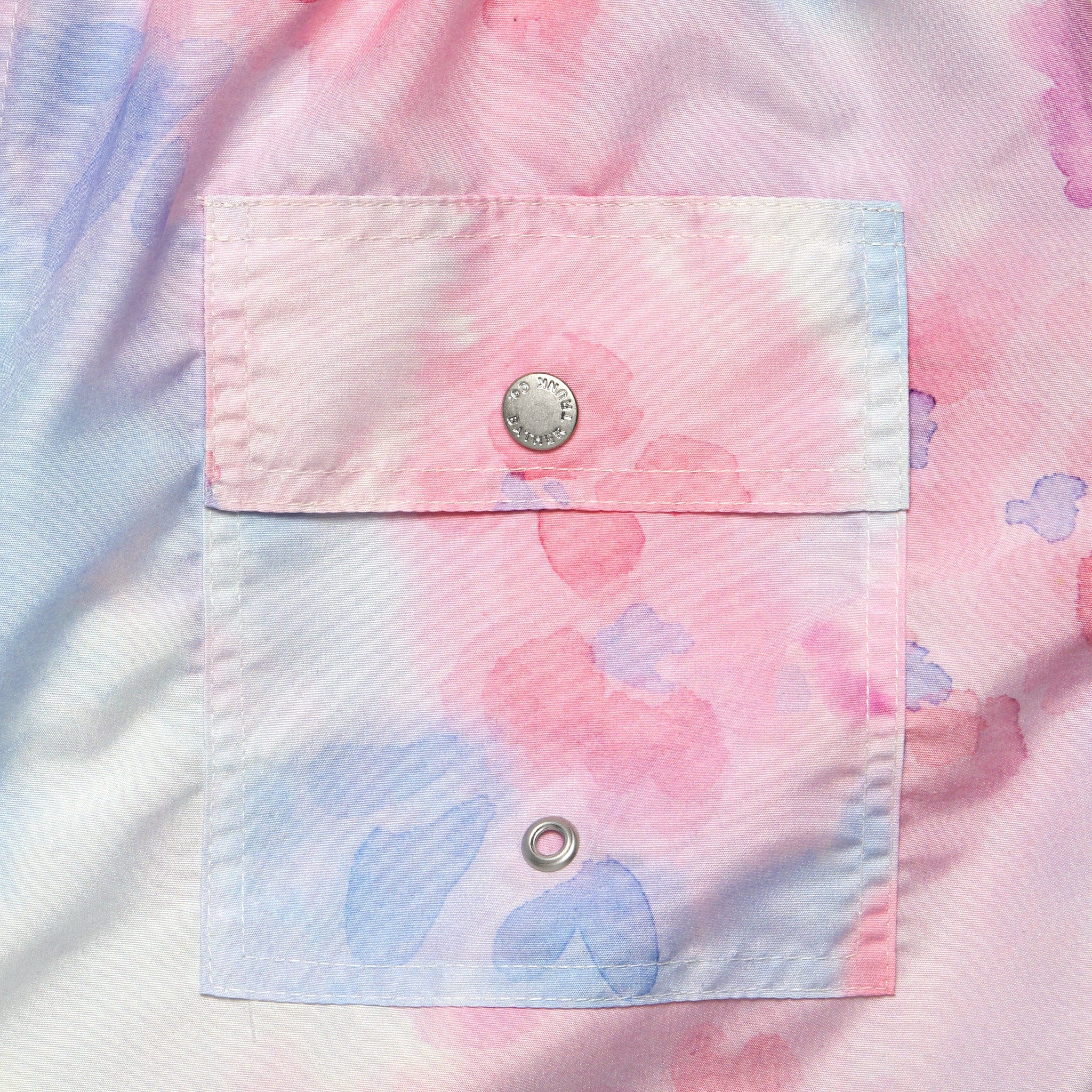 
                          Tie Dye Swim Trunk - Pink - Bather - STAG Provisions - Shorts - Swim
                        