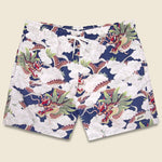 Above the Clouds Swim Trunk - Navy - Bather - STAG Provisions - Shorts - Swim