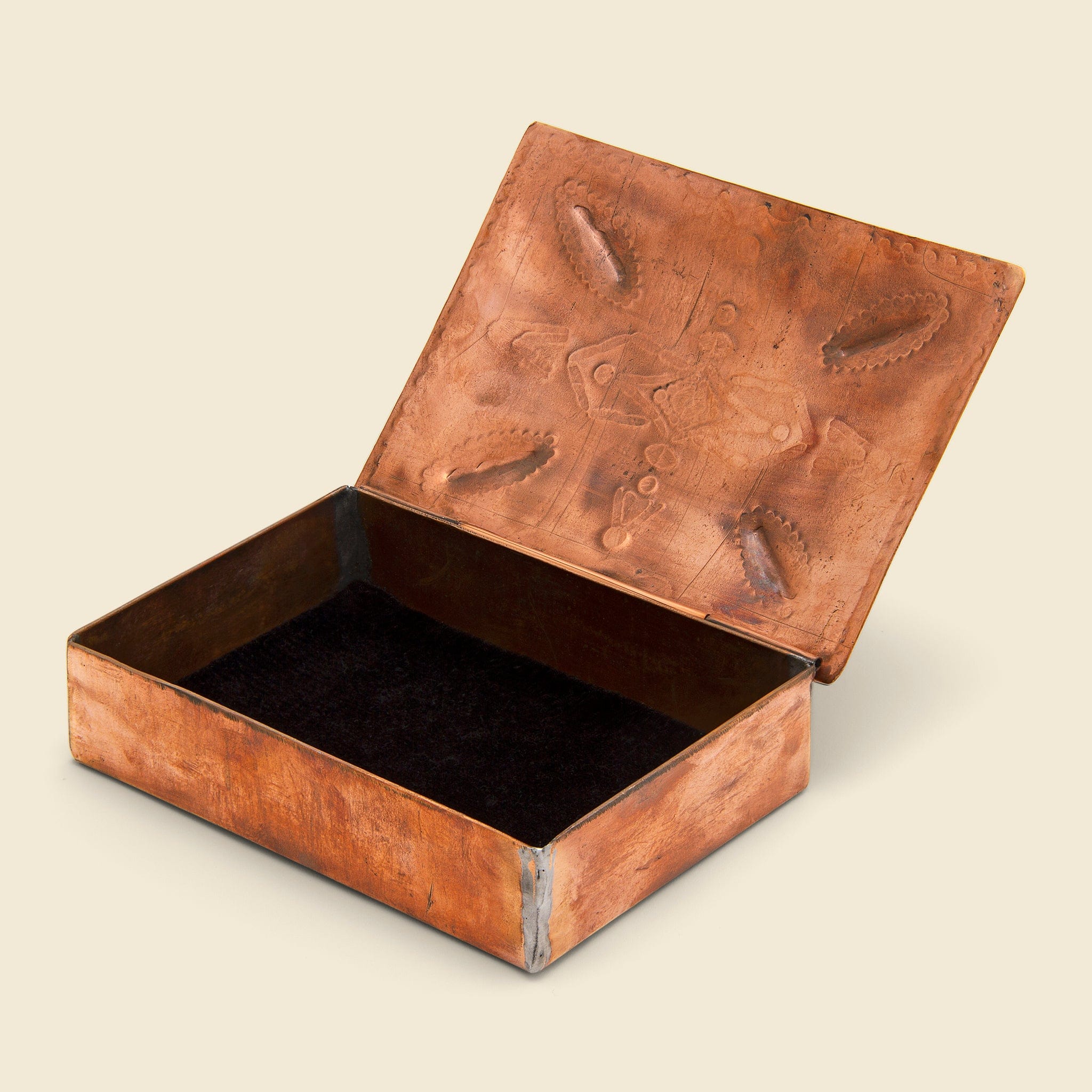 
                          Vintage Style Box - Copper - J Alexander - STAG Provisions - Home - Bar &amp; Entertaining - Smoke Shop
                        