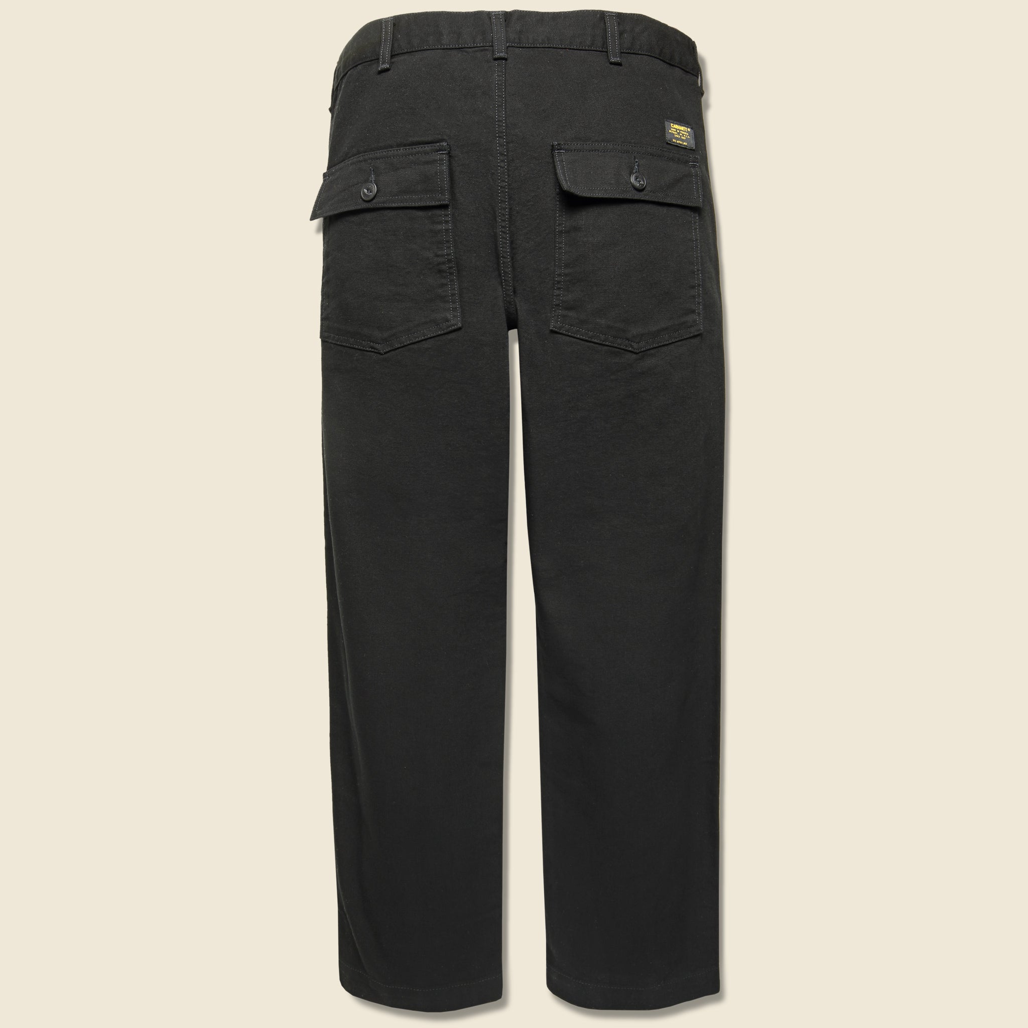 
                          Fatigue Pant - Black - Carhartt WIP - STAG Provisions - Pants - Twill
                        