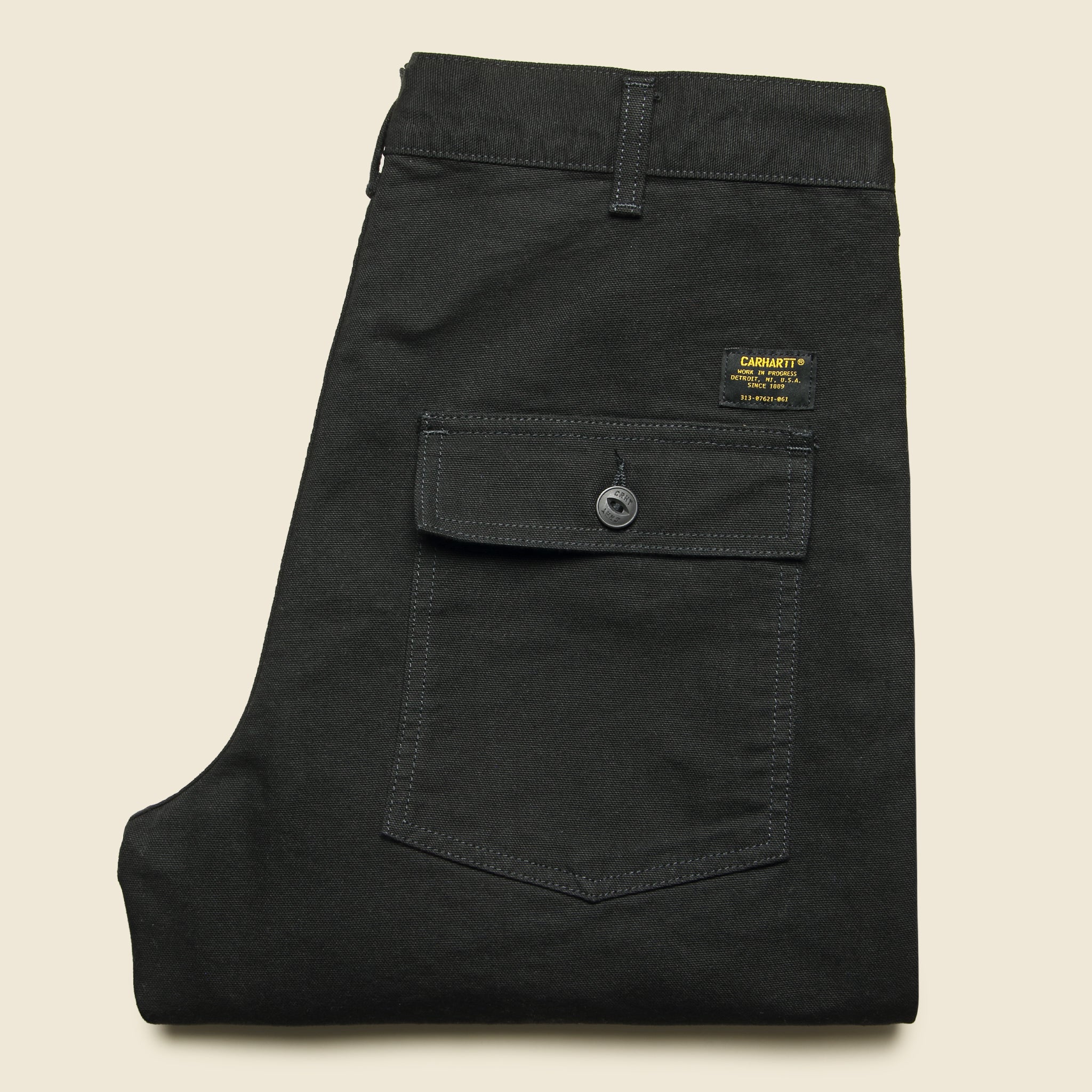 
                          Fatigue Pant - Black - Carhartt WIP - STAG Provisions - Pants - Twill
                        