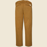 Club Pant - Tawny - Carhartt WIP - STAG Provisions - Pants - Twill