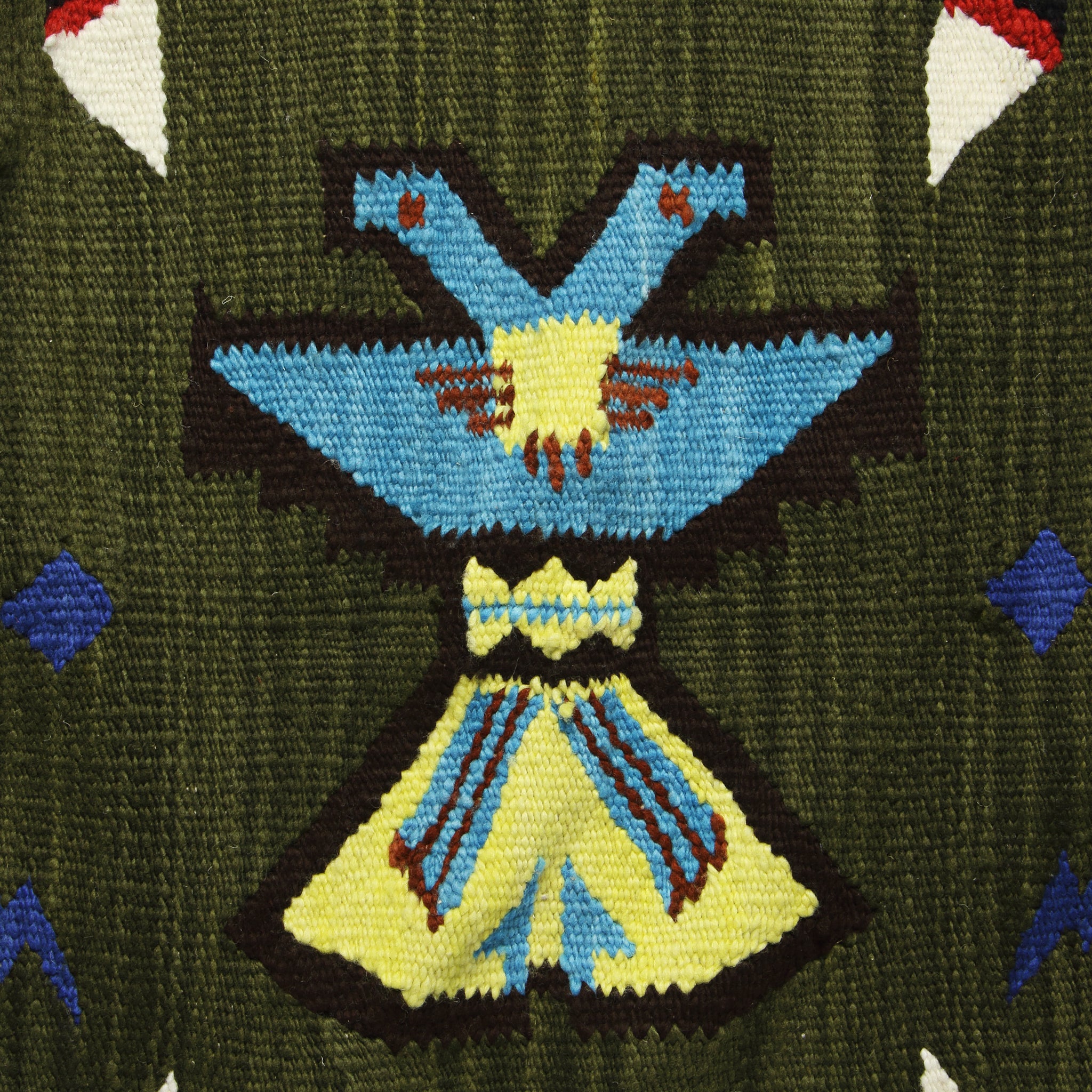 Merino Wool Blanket Poncho - Thunderbird - Chamula - STAG Provisions - Tops - L/S Knit