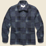 Patchwork Overshirt - Blue - Corridor - STAG Provisions - Outerwear - Shirt Jacket