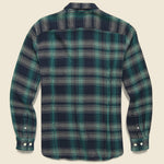 Step Lightly Acid Plaid Shirt - Navy/Green - Corridor - STAG Provisions - Tops - L/S Woven - Plaid