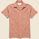Super Slub Shirt - Dusty Rose - Corridor - STAG Provisions - Tops - S/S Woven - Solid