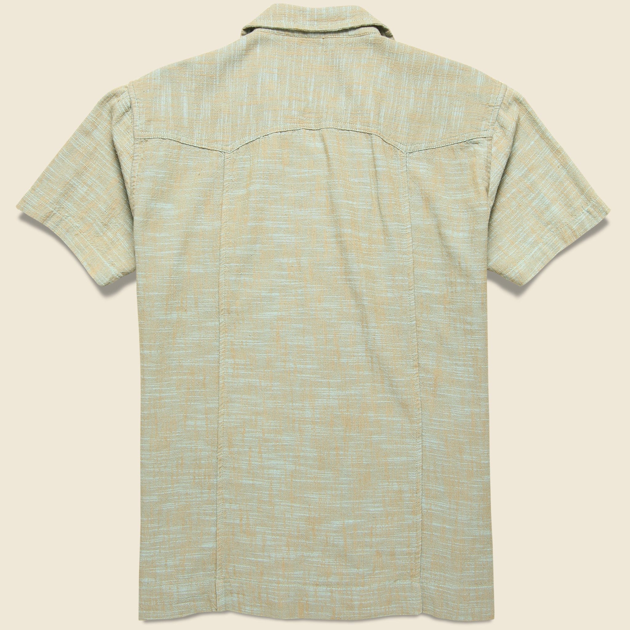 
                          Slub Delave Summer Shirt - Seafoam - Corridor - STAG Provisions - Tops - S/S Woven - Solid
                        