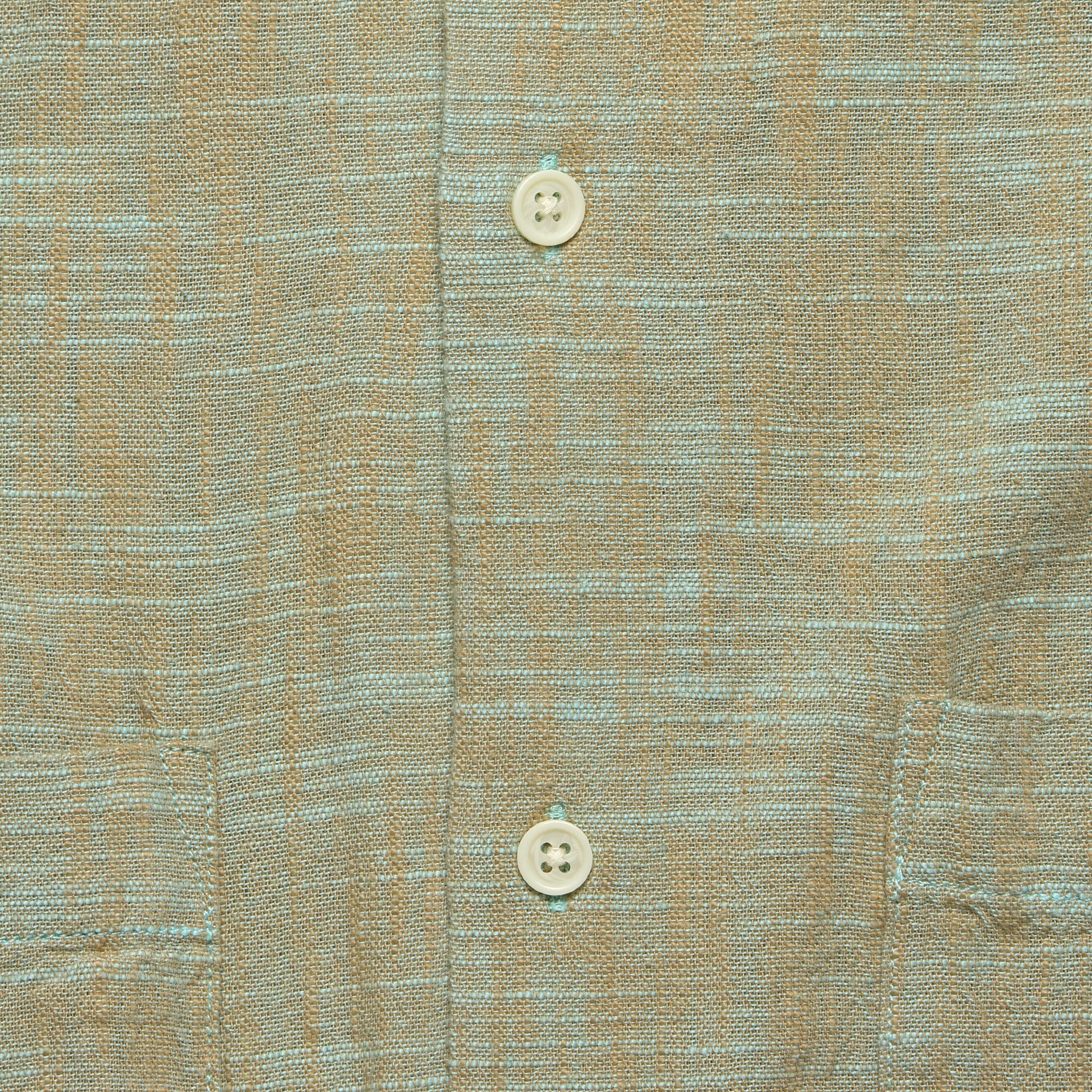 Slub Delave Summer Shirt - Seafoam - Corridor - STAG Provisions - Tops - S/S Woven - Solid