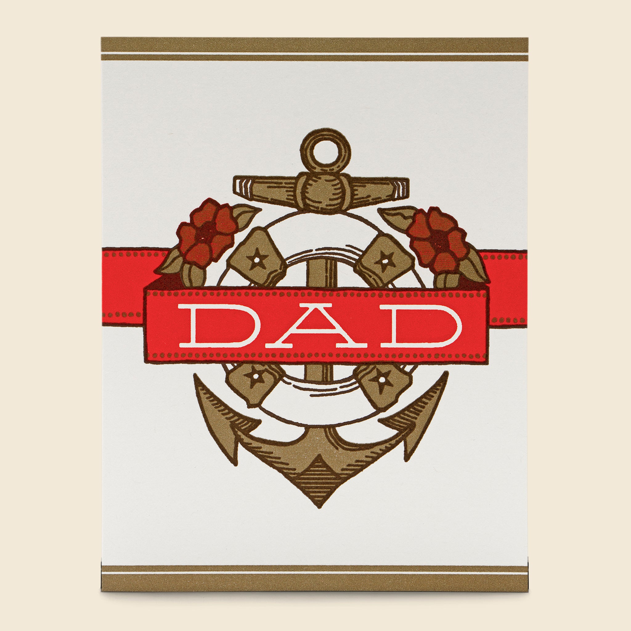 Dad Anchor & Banner Card - Paper Goods - STAG Provisions - Home - Office - Paper Goods