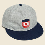 U.S. Tour of Japan Wool Hat - Grey - Ebbets Field Flannels - STAG Provisions - Accessories - Hats