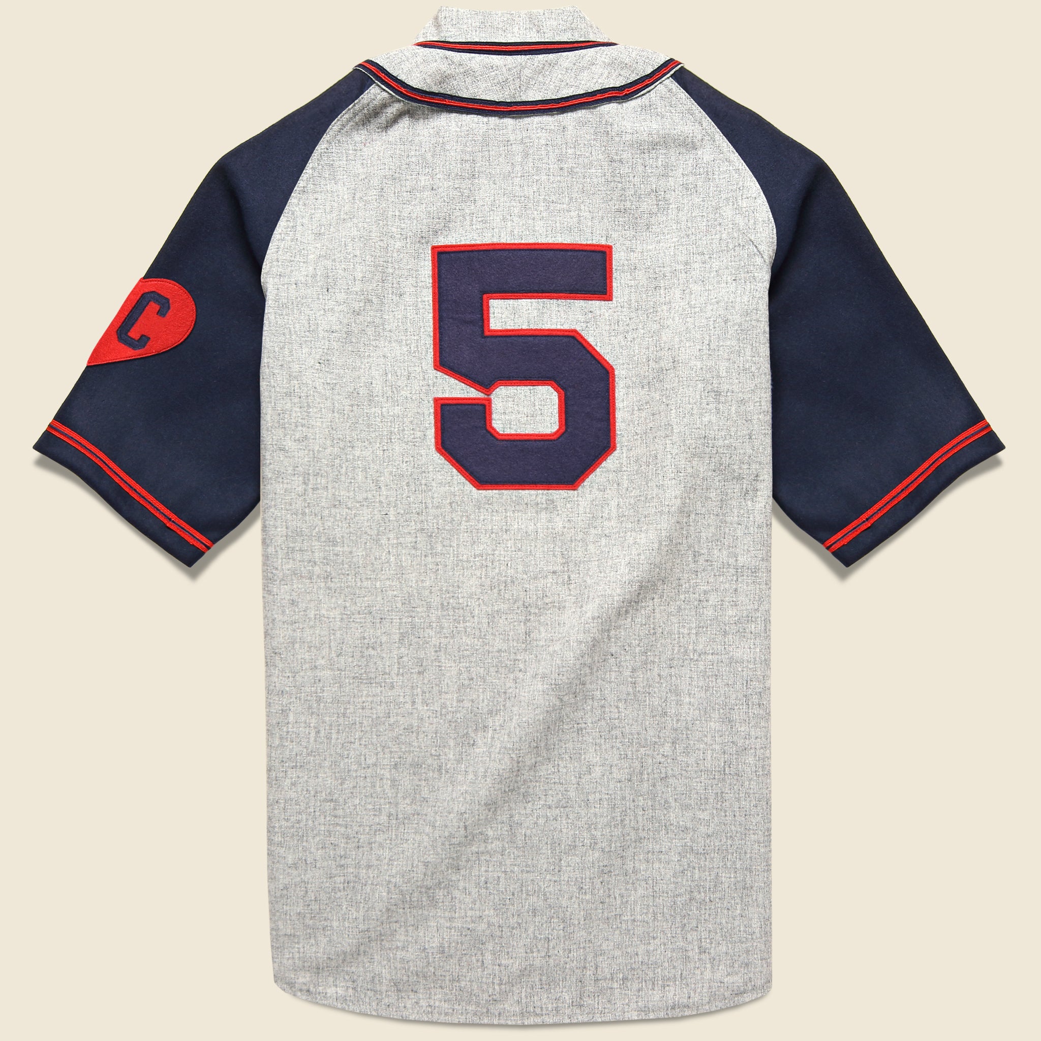 Kansas City Monarchs 1942 Road Jersey - Grey - Ebbets Field Flannels - STAG Provisions - Tops - S/S Woven - Solid