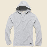 Backloop Jacquard Poncho - Grey - Faherty - STAG Provisions - Tops - Fleece / Sweatshirt