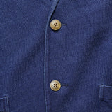 Indigo Twill Knit Blazer - Java - Faherty - STAG Provisions - Suiting - Sport Coat