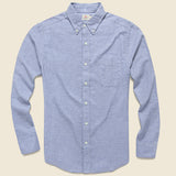Pacific Shirt - Blue Grey Gingham - Faherty - STAG Provisions - Tops - L/S Woven - Plaid