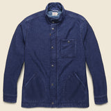 Quilted Barn Coat - Indigo - Faherty - STAG Provisions - Outerwear - Coat / Jacket