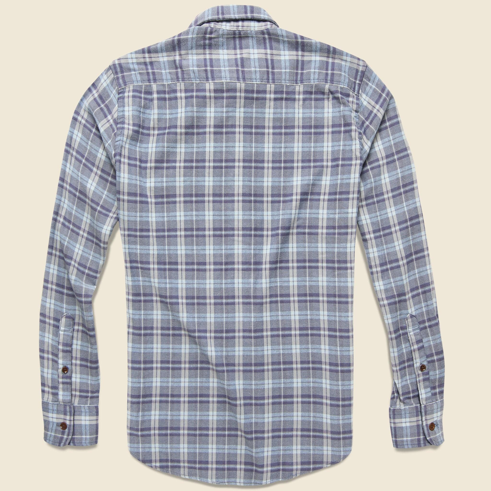 
                          Stretch Seaview Shirt - Dark Blue/Grey - Faherty - STAG Provisions - Tops - L/S Woven - Plaid
                        