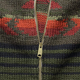 Winter Woods Cardigan - Green/Brown/Orange - Faherty - STAG Provisions - Tops - Sweater