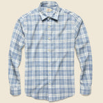 Ventura Shirt - Steel Heather Plaid - Faherty - STAG Provisions - Tops - L/S Woven - Plaid
