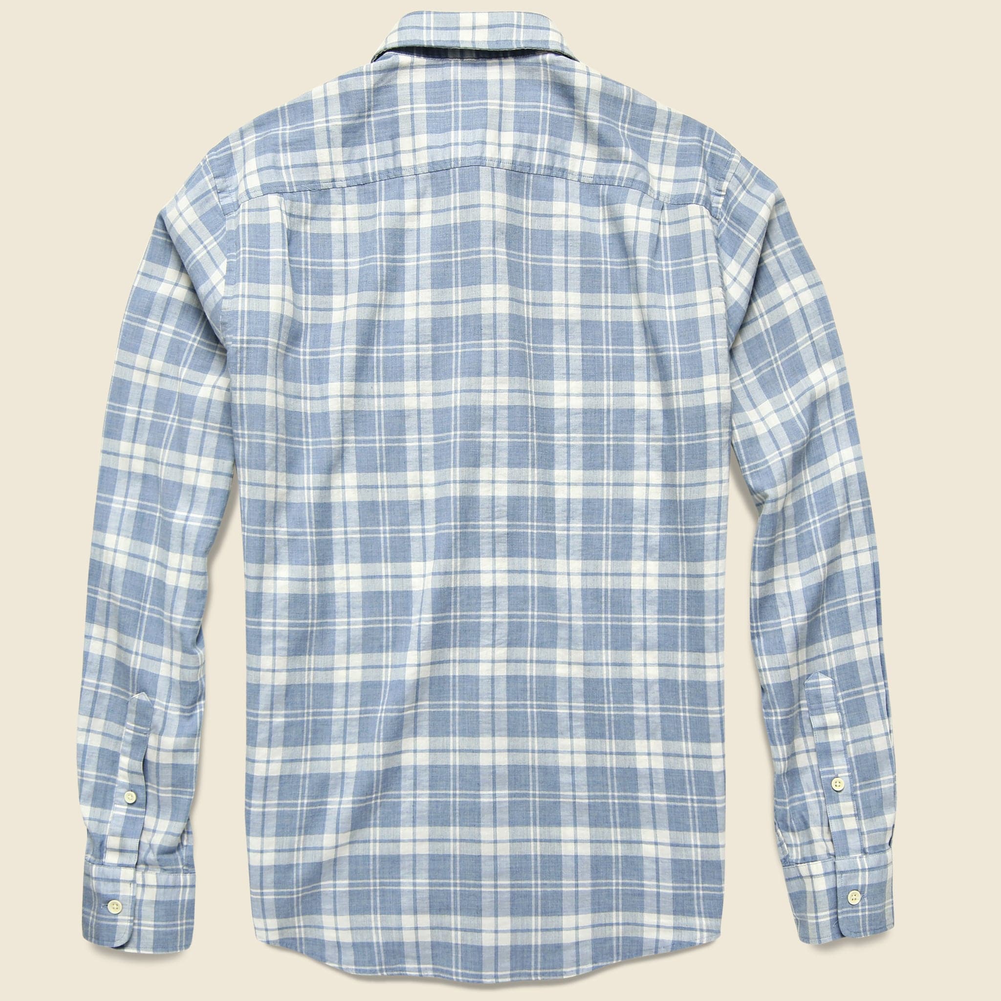 
                          Ventura Shirt - Steel Heather Plaid - Faherty - STAG Provisions - Tops - L/S Woven - Plaid
                        