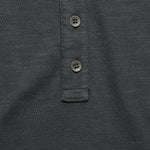 Slub Cotton Henley - Washed Black - Faherty - STAG Provisions - Tops - L/S Knit