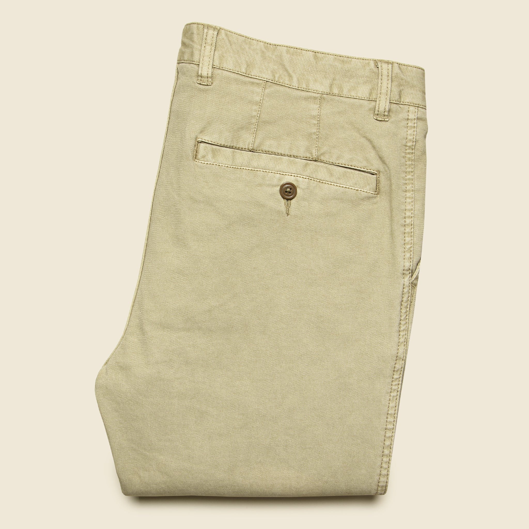 
                          Stretch Canvas Trouser - British Khaki - Faherty - STAG Provisions - Pants - Twill
                        