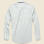 Melange Oxford Shirt - Grey - Faherty - STAG Provisions - Tops - L/S Woven - Solid