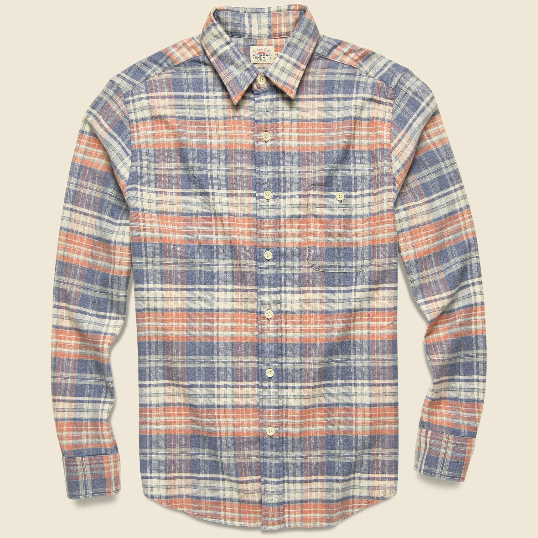Stretch Seaview Flannel - Autumn Plaid - Faherty - STAG Provisions - Tops - L/S Woven - Plaid