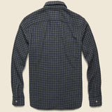 Belmar Workshirt - Charcoal Navy Check - Faherty - STAG Provisions - Tops - L/S Woven - Plaid