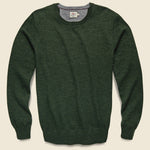 Sconset Crew Sweater - Spruce Heather - Faherty - STAG Provisions - Tops - Sweater