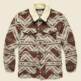 Sierra Sherpa Jacket - Hill Country Brown - Faherty - STAG Provisions - Outerwear - Coat / Jacket