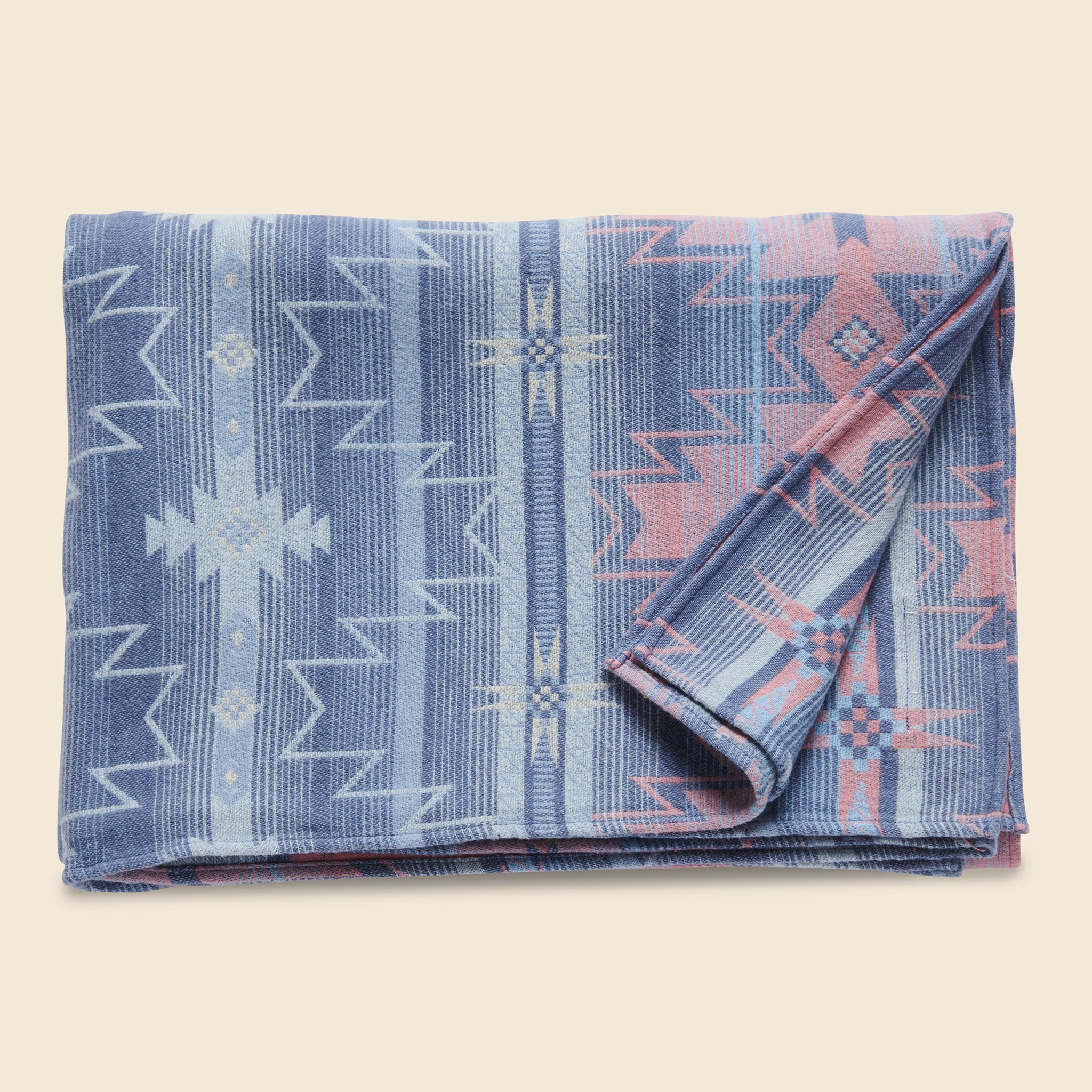 
                          Adirondack Blanket - Pacific Morning Star - Faherty - STAG Provisions - Home - Bed - Blanket
                        