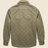 Reverse Bondi Jacket - Olive/Black Star Nation - Faherty - STAG Provisions - Outerwear - Coat / Jacket