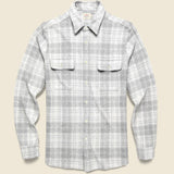 Legend Sweater Shirt - Winter Clouds Plaid - Faherty - STAG Provisions - Tops - L/S Woven - Plaid