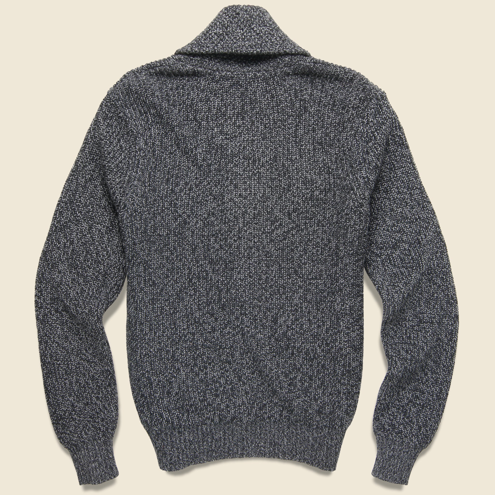 
                          Marled Cotton Cardigan - Deep Charcoal - Faherty - STAG Provisions - Tops - Sweater
                        