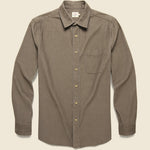 Stretch Cord Shirt - Teak - Faherty - STAG Provisions - Tops - L/S Woven - Corduroy