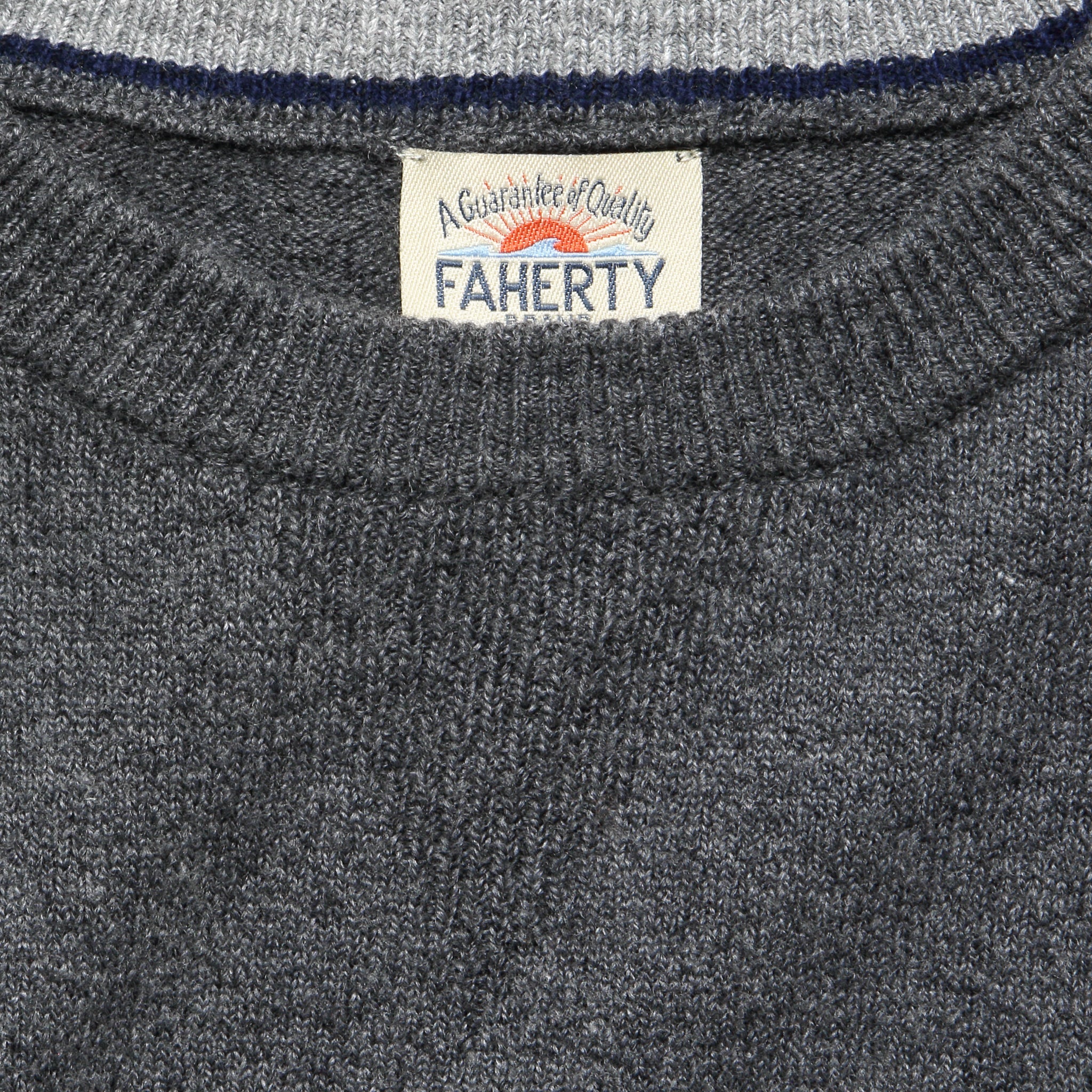 
                          Jackson Crew Sweater - Ash Heather - Faherty - STAG Provisions - Tops - Sweater
                        